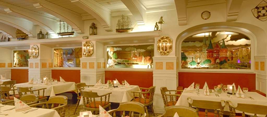 Hotel Jensen Lübeck Restoran fotoğraf